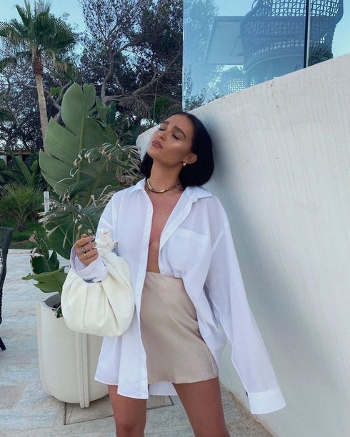 Satin Short Mini Skirts